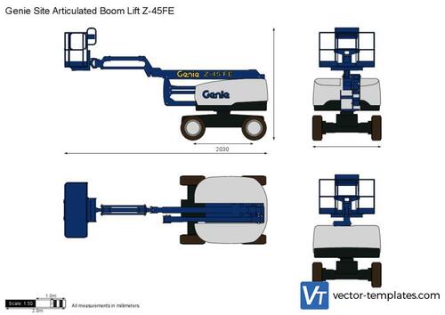 Genie Site Articulated Boom Lift Z-45FE