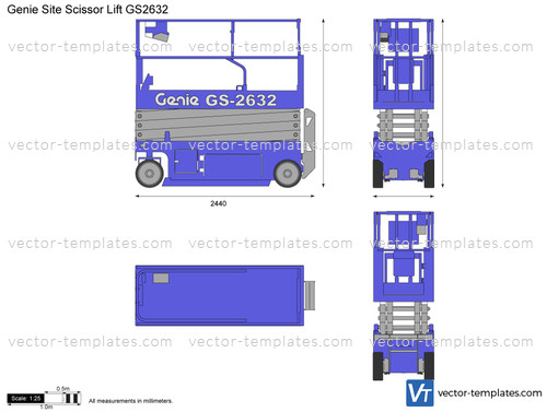 Genie Site Scissor Lift GS2632
