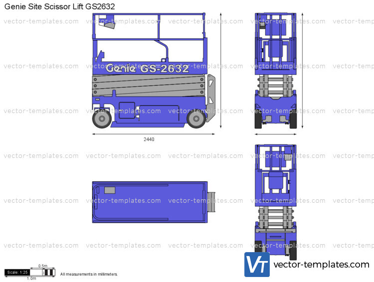 Genie Site Scissor Lift GS2632