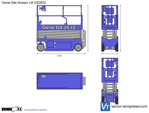 Genie Site Scissor Lift GS2632