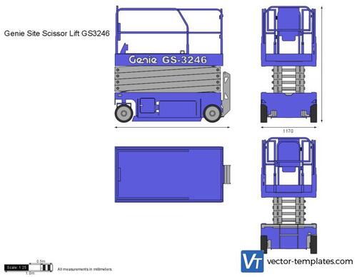 Genie Site Scissor Lift GS3246