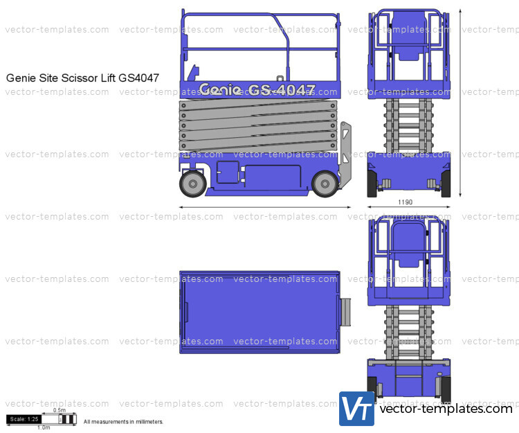 Genie Site Scissor Lift GS4047