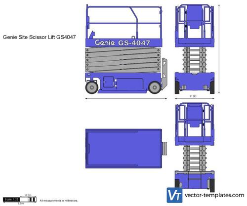 Genie Site Scissor Lift GS4047