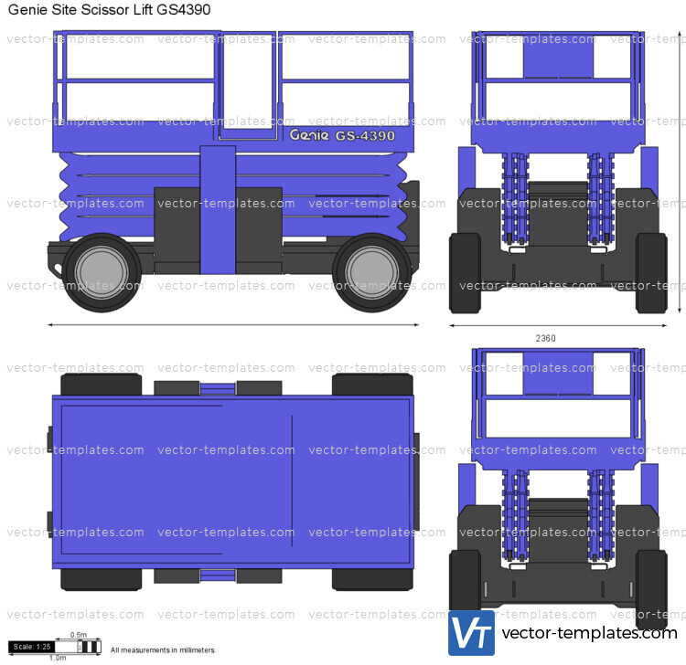 Genie Site Scissor Lift GS4390