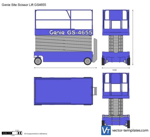 Genie Site Scissor Lift GS4655