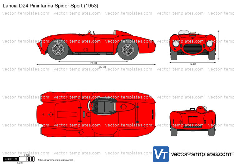 Lancia D24 Pininfarina Spider Sport