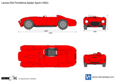 Lancia D24 Pininfarina Spider Sport