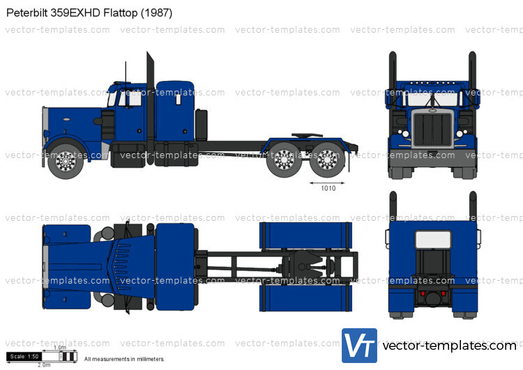 Peterbilt 359EXHD Flattop