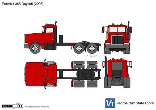 Peterbilt 385 Daycab