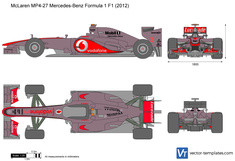 McLaren MP4-27 Mercedes-Benz Formula 1 F1