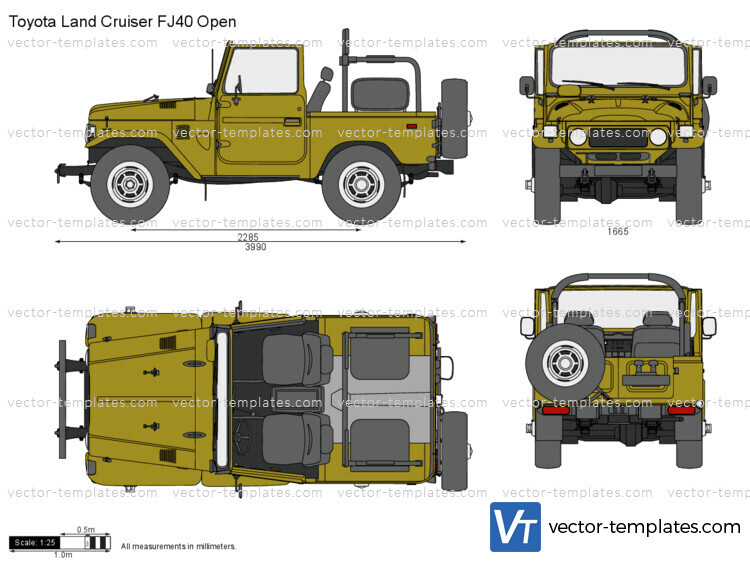 Toyota Land Cruiser FJ40 Open