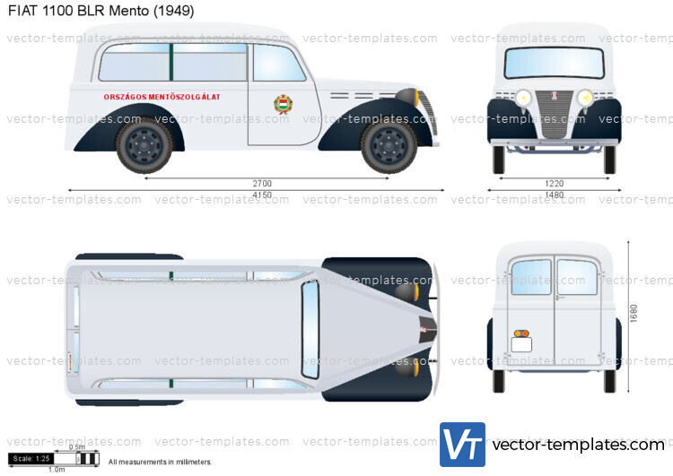 FIAT 1100 BLR Mento