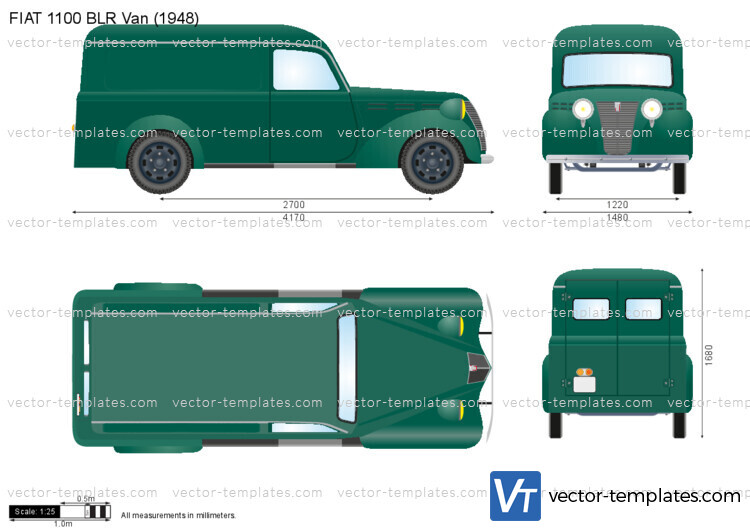 FIAT 1100 BLR Van