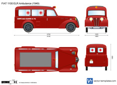 FIAT 1100 ELR Ambulance