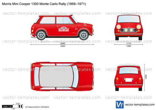 Morris Mini Cooper 1300 Monte Carlo Rally