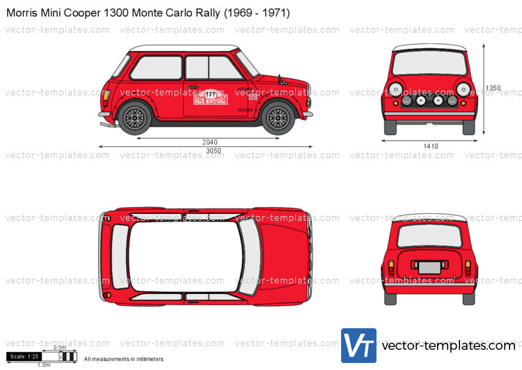 Morris Mini Cooper 1300 Monte Carlo Rally