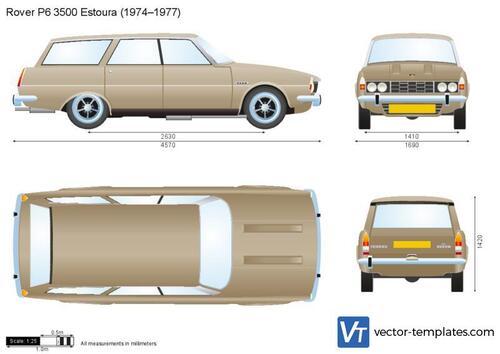 Rover P6 3500 Estoura