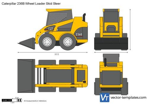 Caterpillar 236B Wheel Loader Skid Steer