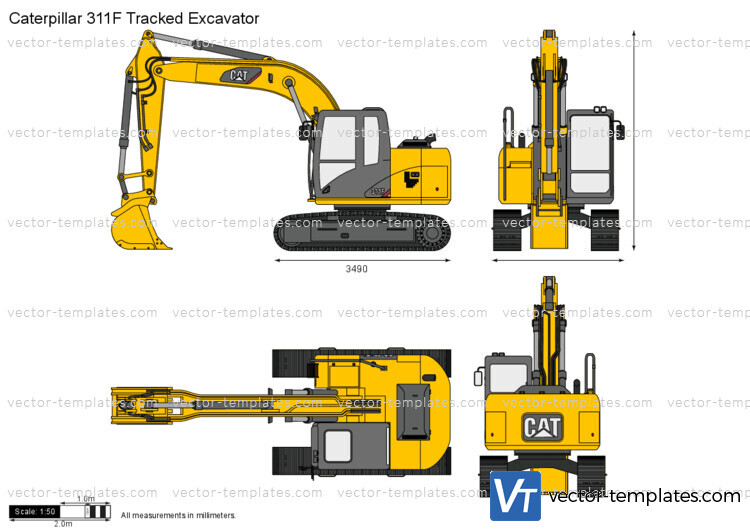 Caterpillar 311F Tracked Excavator