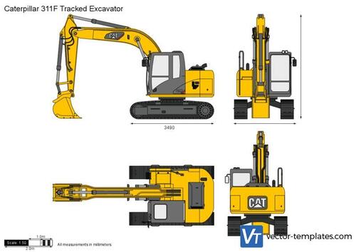 Caterpillar 311F Tracked Excavator