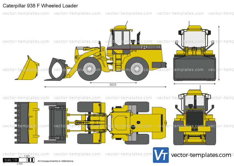 Caterpillar 938 F Wheeled Loader