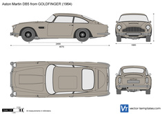 Aston Martin DB5 from Goldfinger