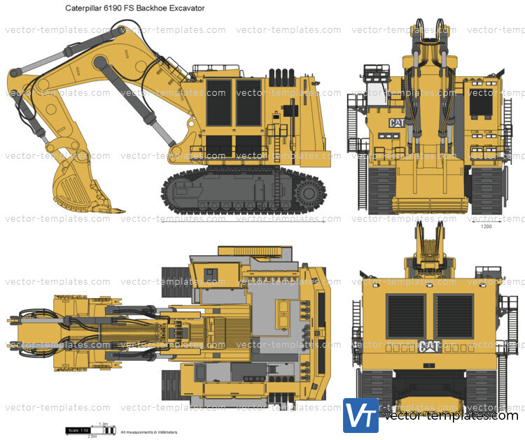 Caterpillar 6190 FS Backhoe Excavator