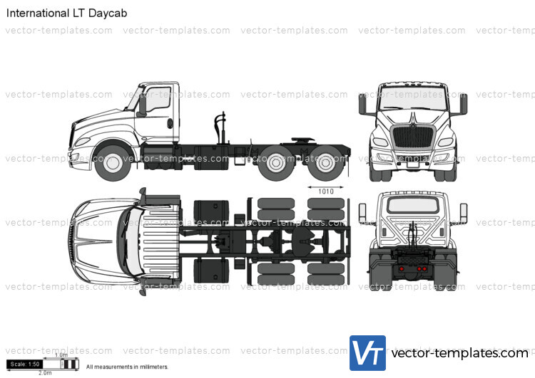 International LT Daycab