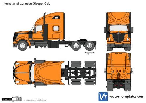 International Lonestar Sleeper Cab