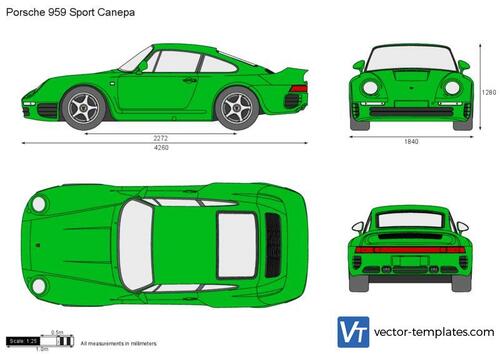 Porsche 959 Sport Canepa