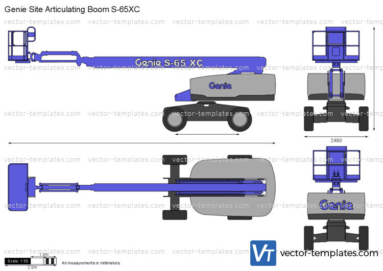 Genie Site Articulating Boom S-65XC