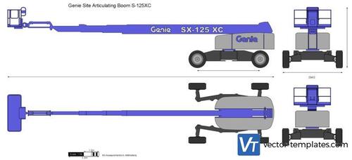 Genie Site Articulating Boom SX-125XC