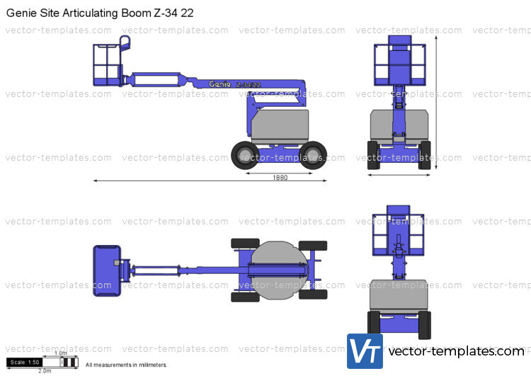 Genie Site Articulating Boom Z-34 22