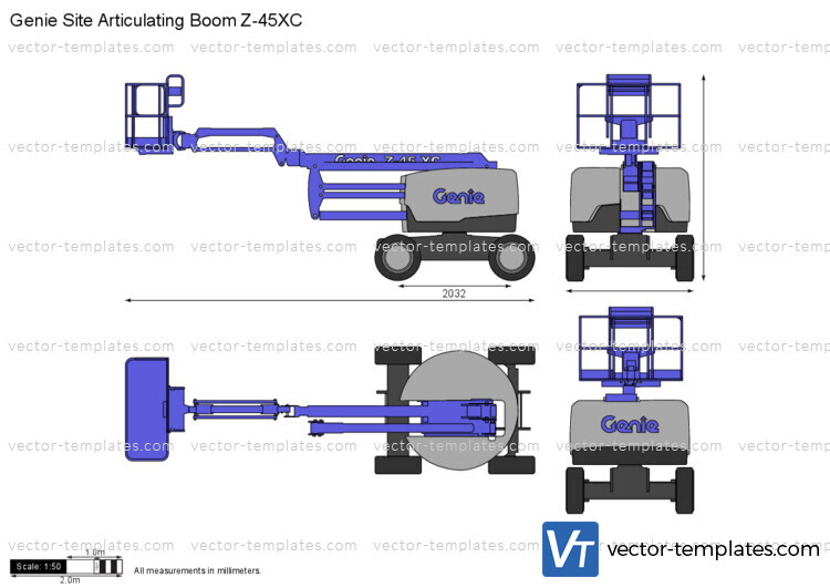 Genie Site Articulating Boom Z-45XC