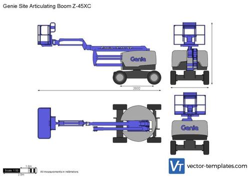 Genie Site Articulating Boom Z-45XC