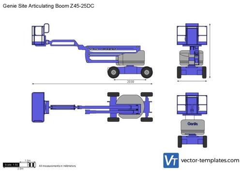 Genie Site Articulating Boom Z45-25DC