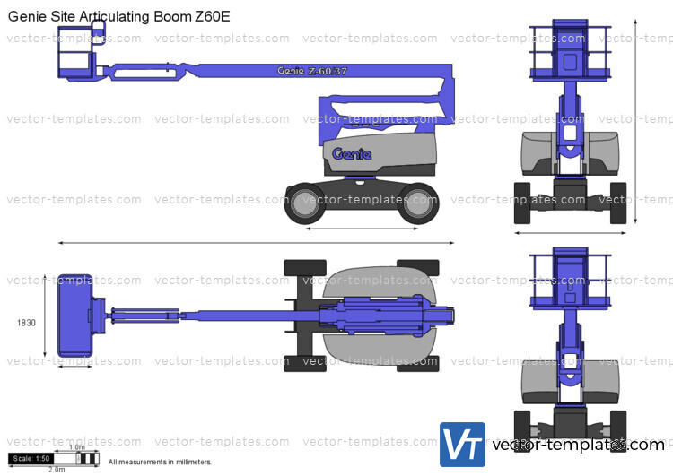 Genie Site Articulating Boom Z60E