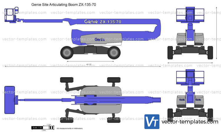 Genie Site Articulating Boom ZX-135-70