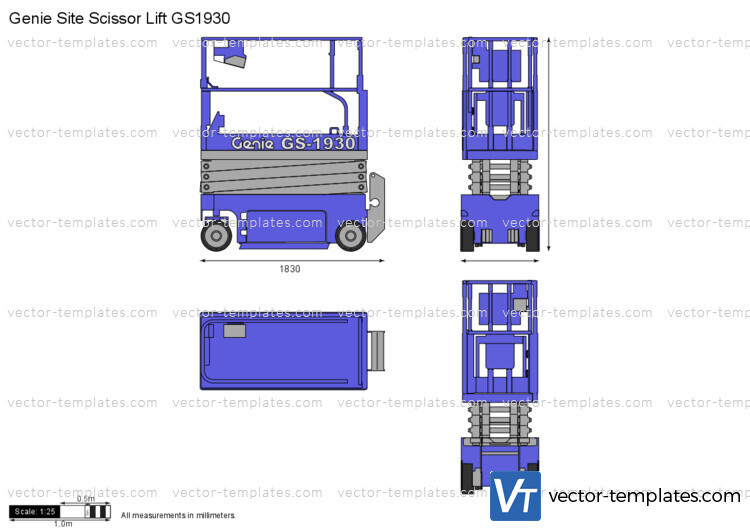 Genie Site Scissor Lift GS1930