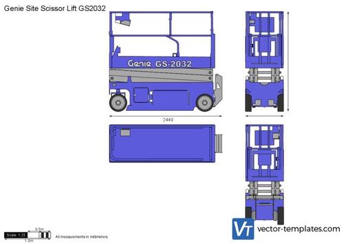 Genie Site Scissor Lift GS2032