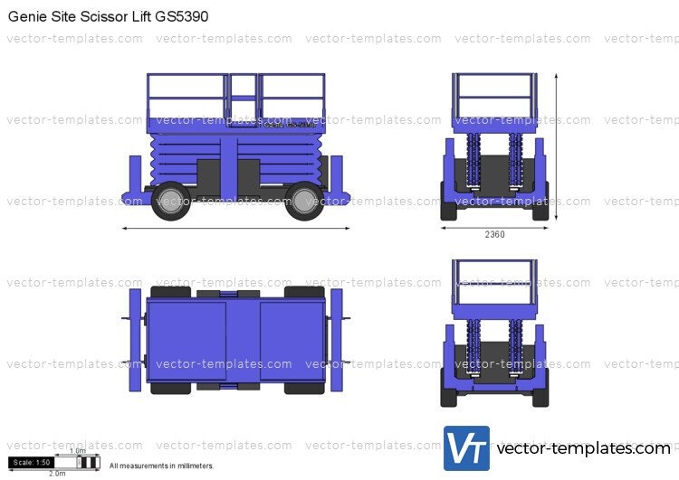 Genie Site Scissor Lift GS5390