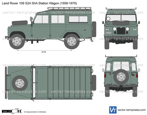 Land Rover 109 S2A SIIA Station Wagon