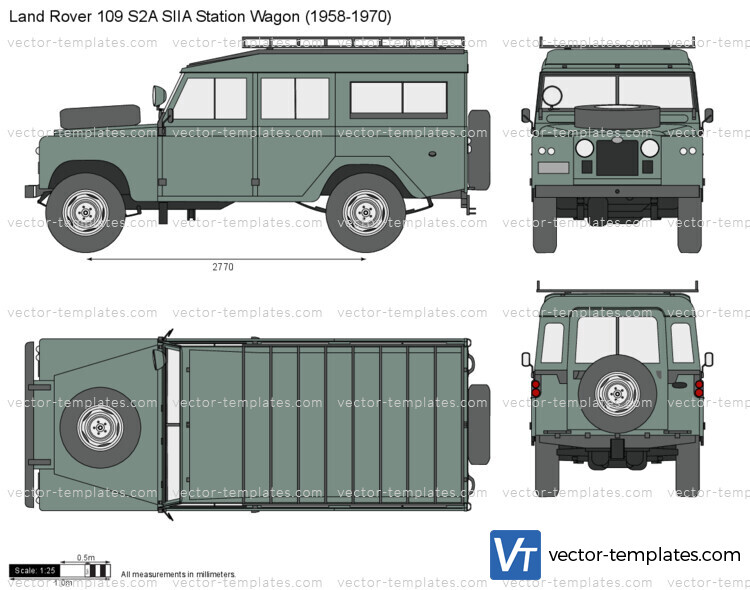 Land Rover 109 S2A SIIA Station Wagon