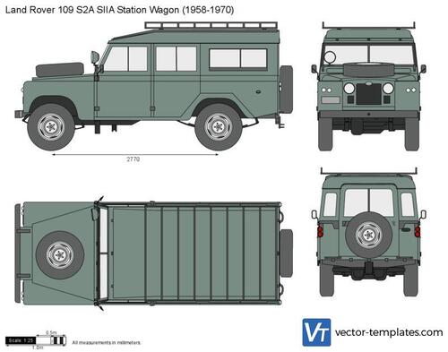 Land Rover 109 S2A SIIA Station Wagon