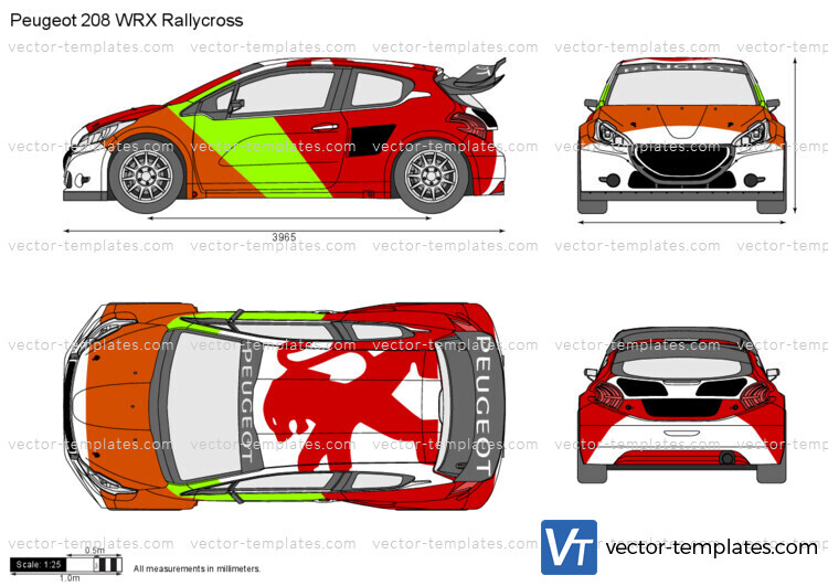 Peugeot 208 WRX Rallycross