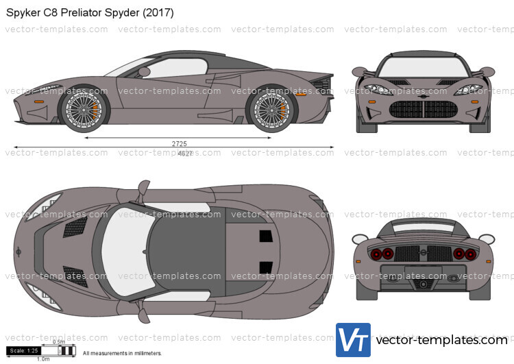 Spyker C8 Preliator Spyder