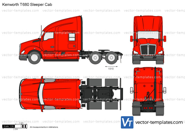 Kenworth T680 Sleeper Cab