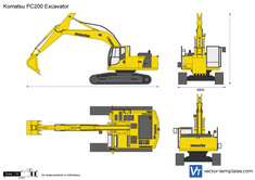 Komatsu PC200 Excavator
