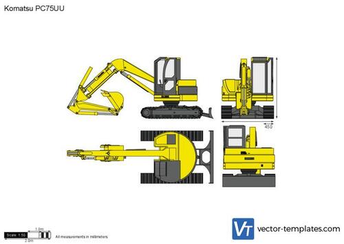 Komatsu PC75UU