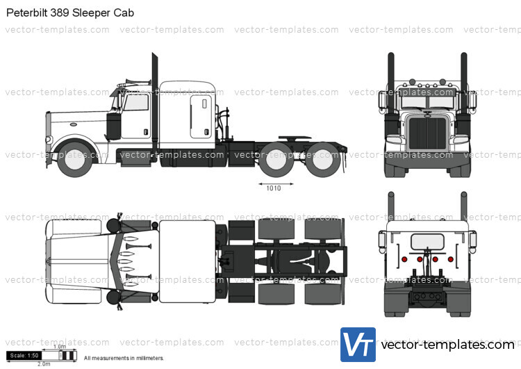 Peterbilt 389 Sleeper Cab